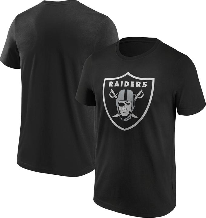 Immagine prodotto Fanatics Maglietta Las Vegas Raiders Mid Essentials Crest Uomo (XXL)