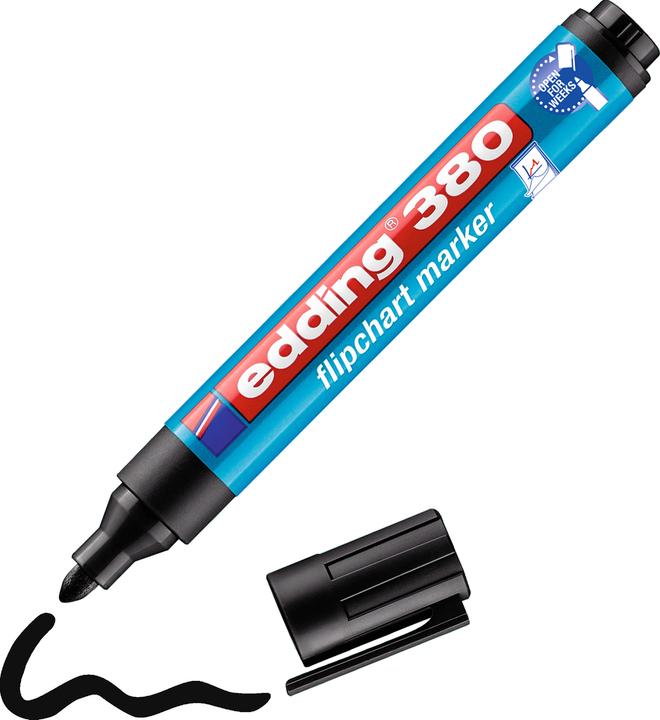 Immagine prodotto Edding Lavagna a fogli mobili 380 (Nero, 1.50 mm, 1 x)