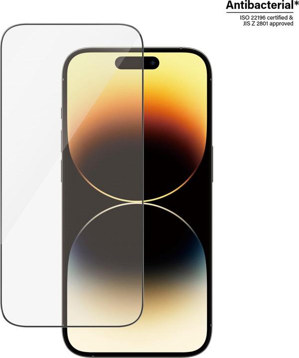 Actual product image PanzerGlass Ultra-Wide Fit (1 Piece, Apple iPhone 14 Pro)
