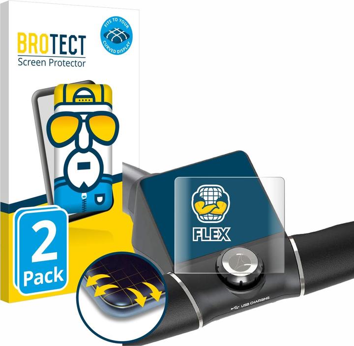 BROTECT Fullscreen Schutzfolie Displayschutz Folie Klar Transparent