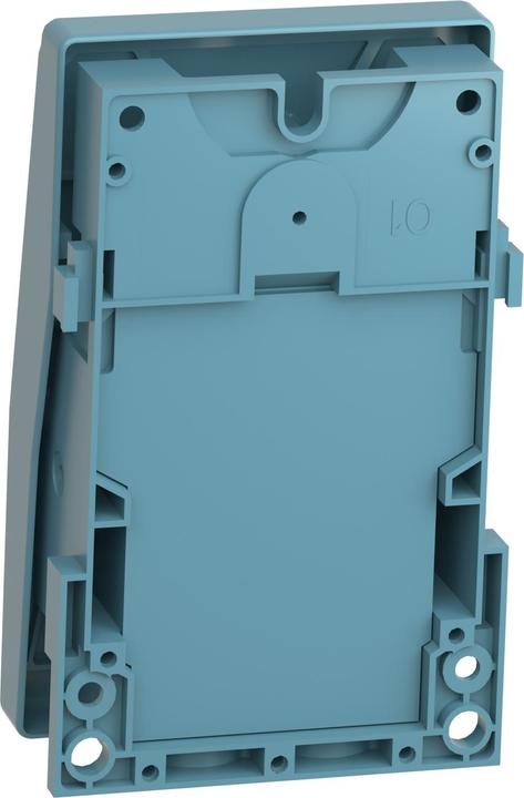 Produktbild Schneider Electric Fussschalter 2Ö+2S blau einstufig
