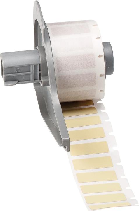 Actual product image Brady M7-16-724, polyimide, beige, matt, 25.40 x 9.53 mm, permanent (500 units)