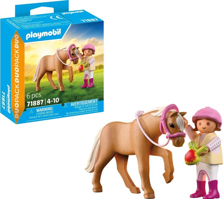 Actual product image Playmobil 71887 DuoPack Mädchen mit Pony (71887)