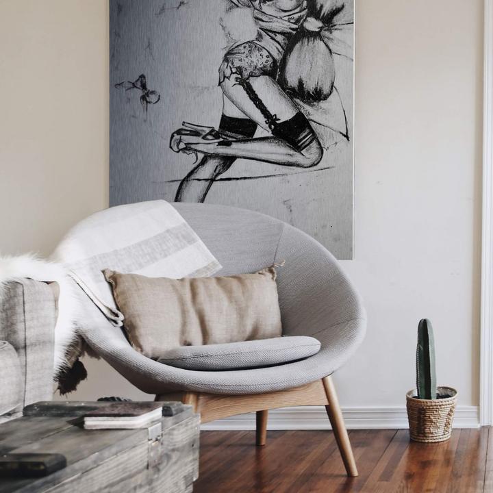 Actual product image Trenddeko Seductive pinup (70 x 100 cm)