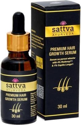 Actual product image Sattva Ayurveda SATTVA Premium Hair Growth Serum serum na porost włosów 30ml (30 ml)