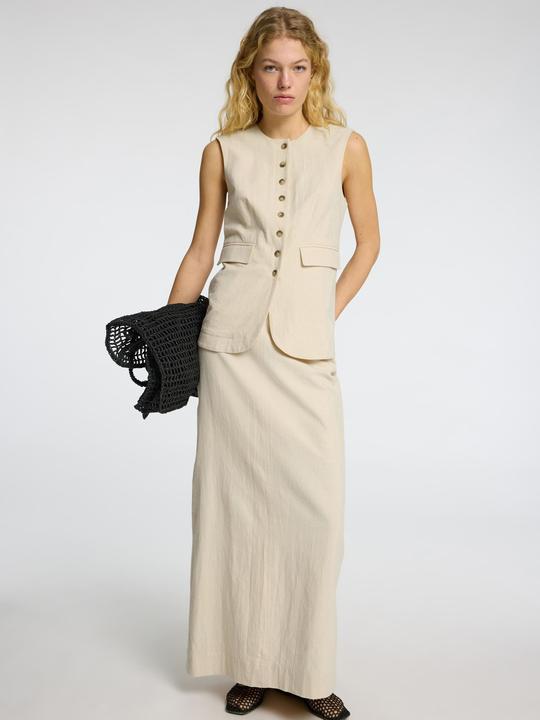Immagine prodotto Selected Femme Tailored Leinenmix Weste (40)