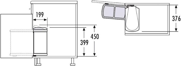 Actual product image Hailo MF Swing (16 l)