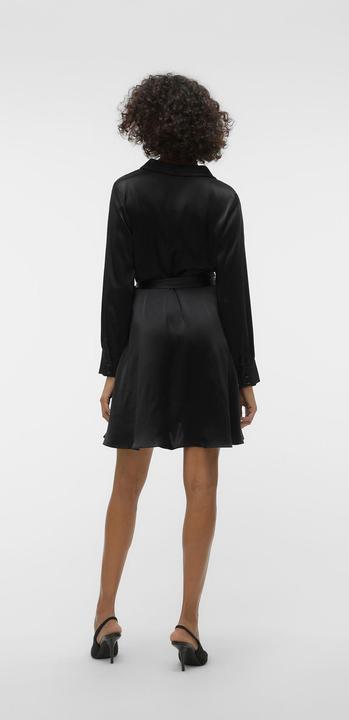 Produktbild Vero Moda Vmbeatrice Ls Shawl Neck Short Dress Vma Kleid (XS)