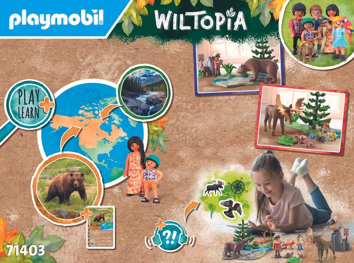 Productafbeelding Playmobil Wiltopia - Omweg naar de dieren van Noord-Amerika (71403, Playmobil Wiltopia)
