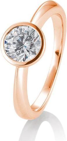 Breuning Ring Zarge 0,80-1,50 ct. (58, 750/18 K Gold)