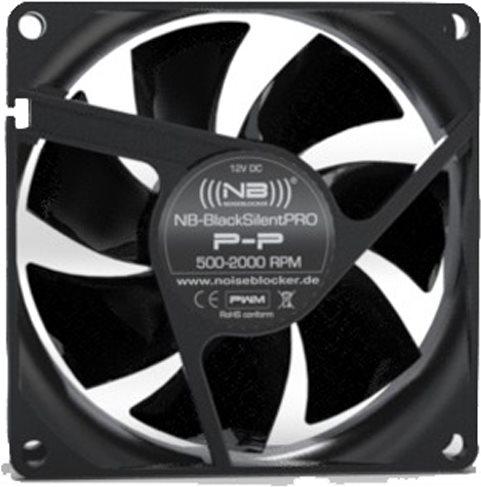 Actual product image Noiseblocker NB-BlacksilentPRO P-P (80 mm, 1 x)