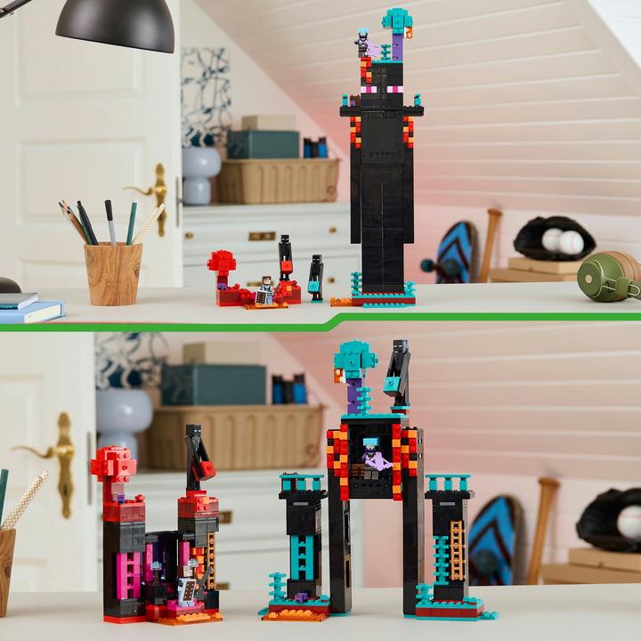 Produktbild LEGO Der Enderman-Turm (21279, LEGO Minecraft)