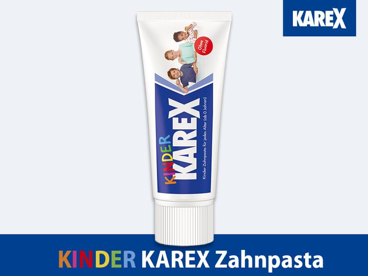 Image du produit Karex Dentifrice pour enfants sans fluor (50 ml)