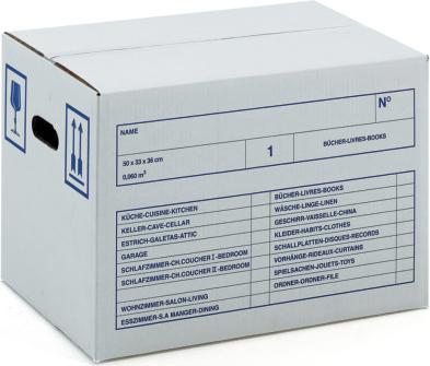 Produktbild Antalis Umzugsbox (10er Set) (50 x 33 x 36 cm, 60 l)