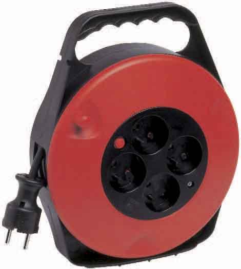 Produktbild REV 008818 Kabeltrommel 10m Schutzkontakt-Stecker (10 m, 1.50 mm²)
