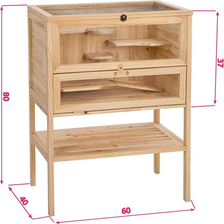 Produktbild tectake Kleintierkäfig