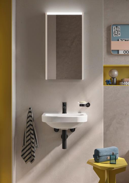 Produktbild Duravit D-Code Spiegel, LED-Lichtfeld oben, 400x700mm, externer Lichtschalter notwendig, 3 W