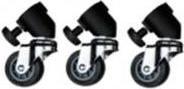 Actual product image Walimex pro Tripod wheels Pro set of 3 (Tripod feet)