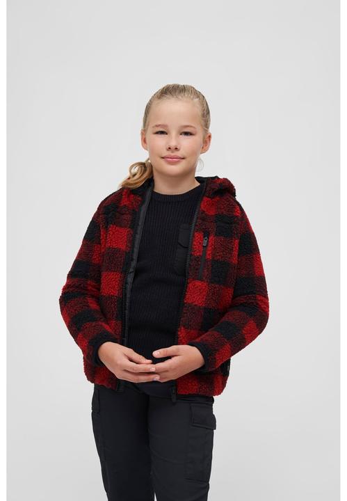 Immagine prodotto Brandit Bambini Teddy Fleece Jacket Hood - 16231 (146, 152)
