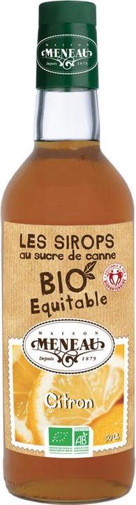 Image du produit Meneau Sirop de citron BIO - 50cl -