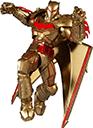 Actual product image McFarlane DC Multiverse: Batman Hellbat Suit (Gold Edition)