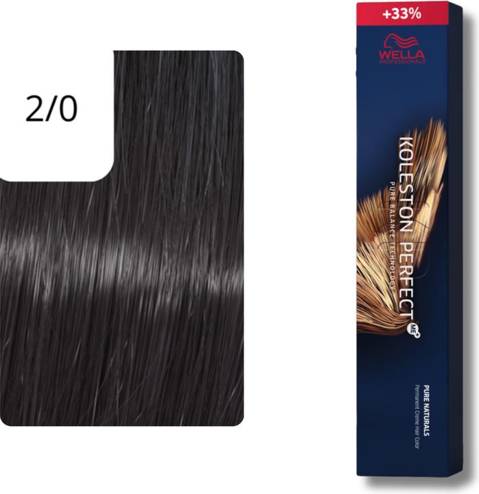 Image du produit Wella Coloration Koleston Perfect Me+XXL (2/0 noir)