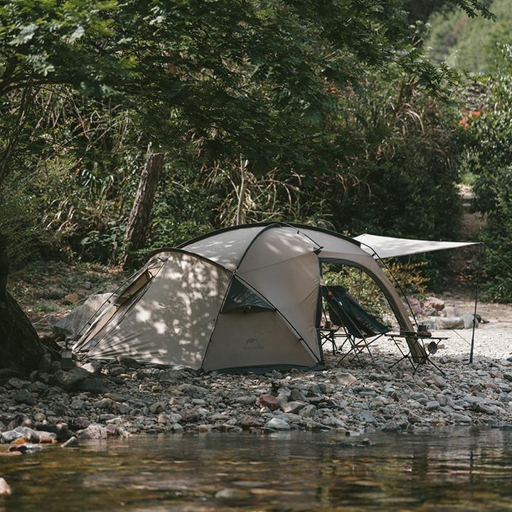 Productafbeelding Naturehike Shandi tent met één slaapkamer cnk2300zp017-grijs (Koepeltent)