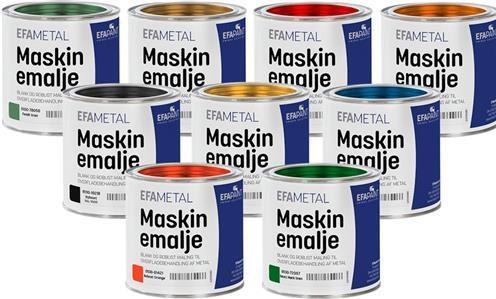 Esbjerg Paints Maskinemalje Sort 0,75 L - RAL 9005