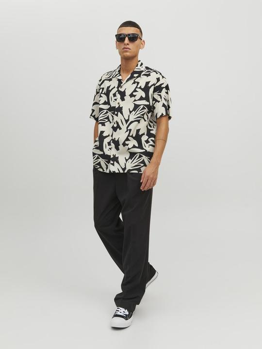 Actual product image Jack & Jones All-over print Tencel short sleeve shirt (S)