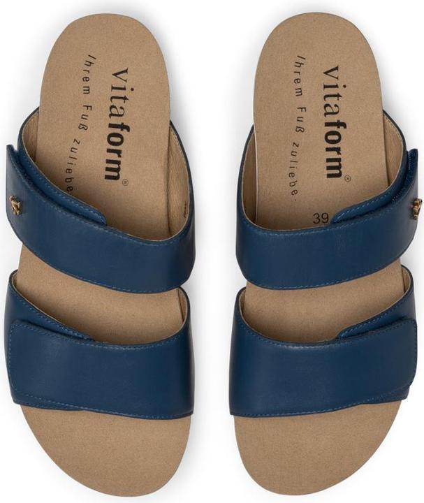 Actual product image Vitaform Pantoletten Damen Weite H Softnappaleder (41)