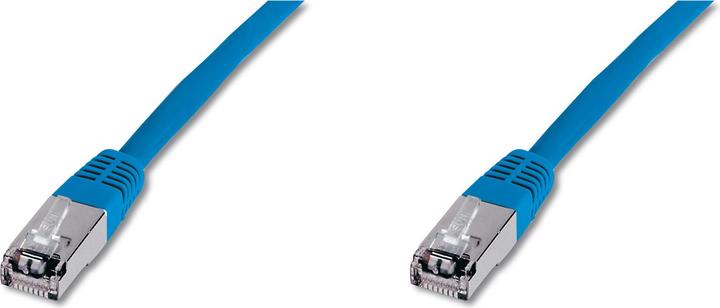 Image du produit Digitus CAT 5e SF-UTP Câble patch Cu PVC AWG 26/7 Longueur 5 m Couleur bleu (SF/UTP, CAT5e, 5 m)