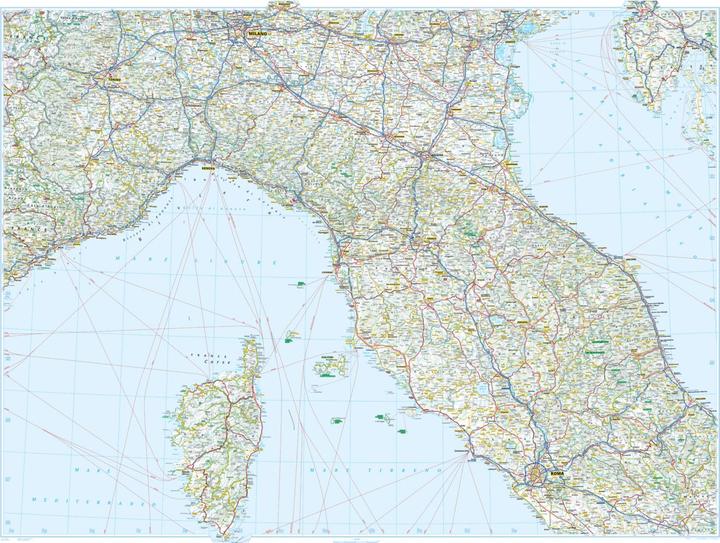 Image du produit Carte Italie Nord 1:500 000