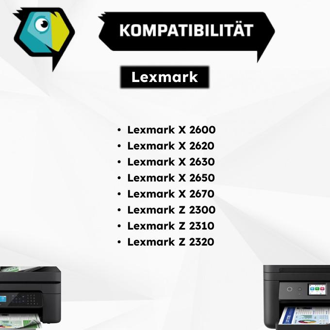 Produktbild Inkadoo Druckerpatronen kompatibel zu Lexmark 18C2110E / 15 Druckkopfpatrone, color Farbe (Color)