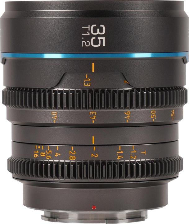 Produktbild Sirui MS35E-G Night Walker 35mm T1.2 S35 Cine Objektiv (E-Mount Gun Metal Gray) (Neuheit) (Angebot) (Sony E, APS-C / DX)