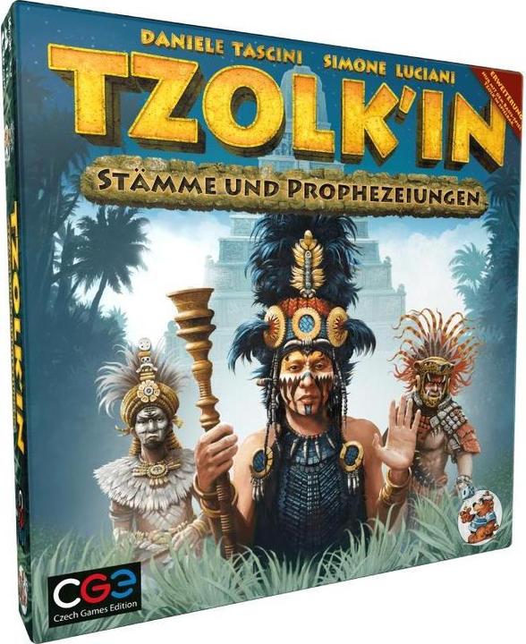 Produktbild Czech games edition CZ111 - Stämme und Prophezeiungen - Brettspiel, für 2-6 Spieler, ab 13 Jahren (DE-Erweiterung) (Deutsch)