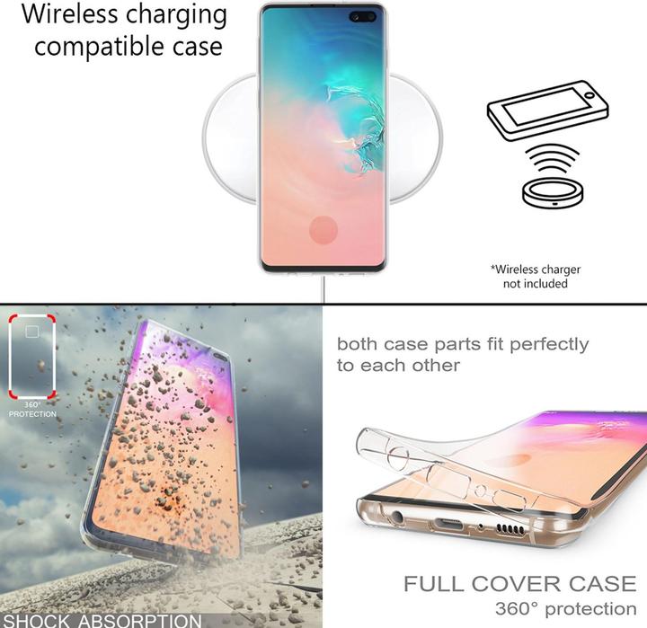 Actual product image Nalia 360 degree mobile phone case (Samsung Galaxy S10+)