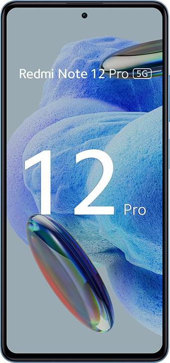 Actual product image Xiaomi Redmi Note 12 Pro (128 GB, Sky blue, 6.67", Dual SIM, 50 Mpx, 5G)