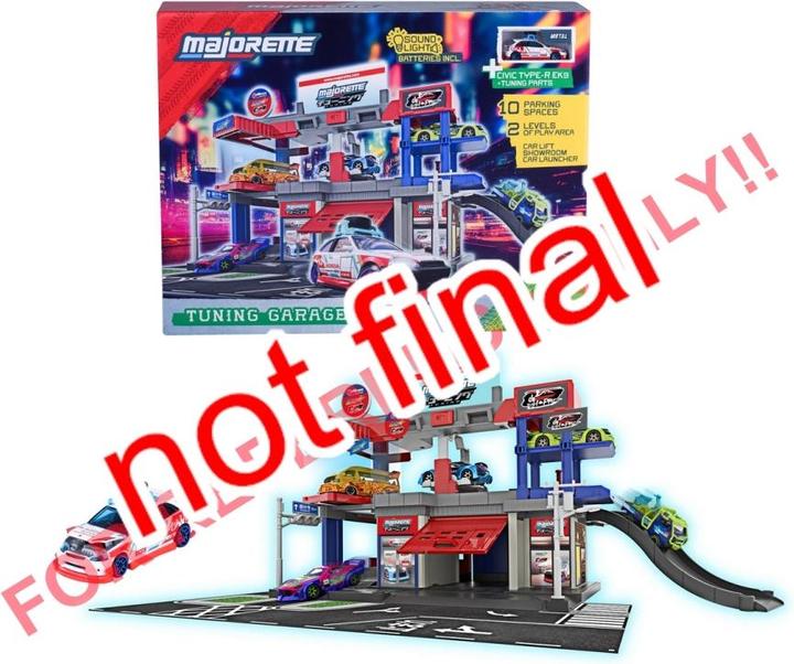 Majorette JDM Legends Tuning Garage + 1 veicolo