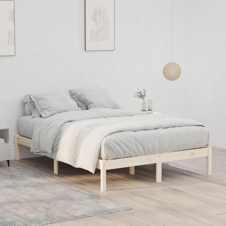 Image du produit VidaXL Bett ohne Matratze Kiefer (137 x 190 cm)