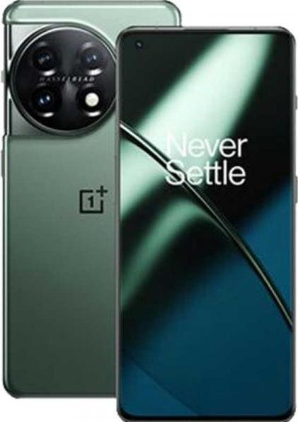 Actual product image OnePlus 11 (128 GB, Eternal Green, 6.70", Hybrid Dual SIM + eSIM, 50 Mpx, 5G)