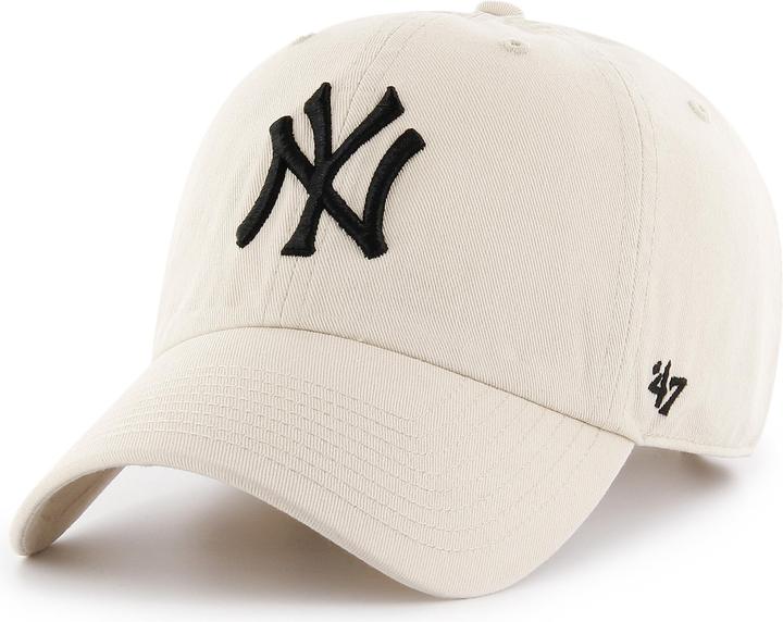 47 Brand Adjustable Cap CLEAN UP New York Yankees natural