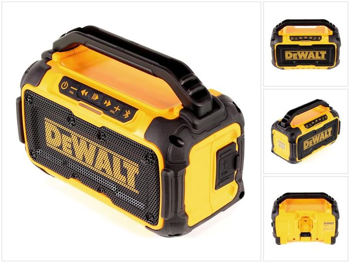 Actual product image DeWalt DCR011-XJ (10 h, Rechargeable battery operated)