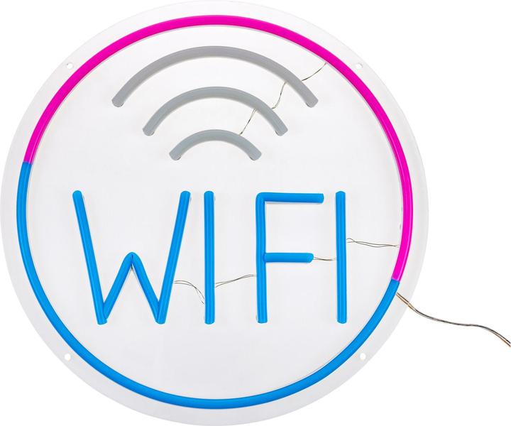 Image du produit Vegas Lights LED décoratives Enseigne néon Zone Wi-Fi 30 x 30 cm