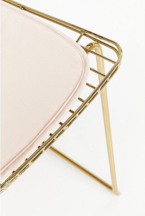 Produktbild Designlife Stuhl Solo Creme Gold
