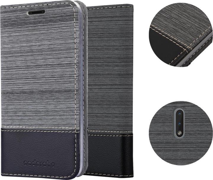 Produktbild Cadorabo Book Jeans Optik Cover (Nokia 2.3)