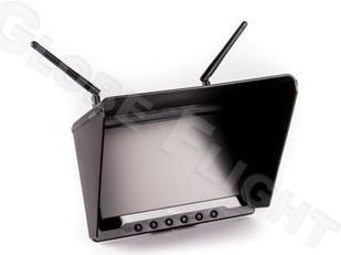 Produktbild Globe-Flight FPV 7 5,8 GHz Diversity Monitor Black Pearl