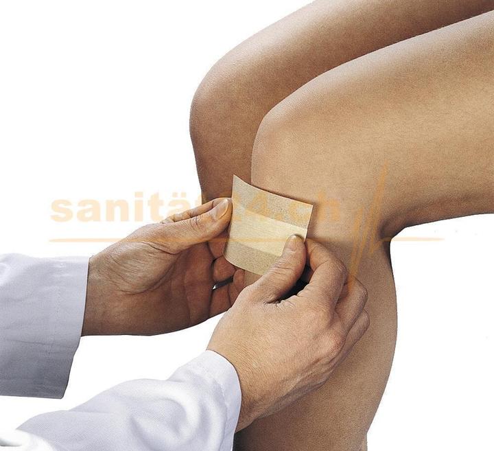 Actual product image Lohmann & Rauscher Wound dressing 8cmx5m skin coloured (1 x)
