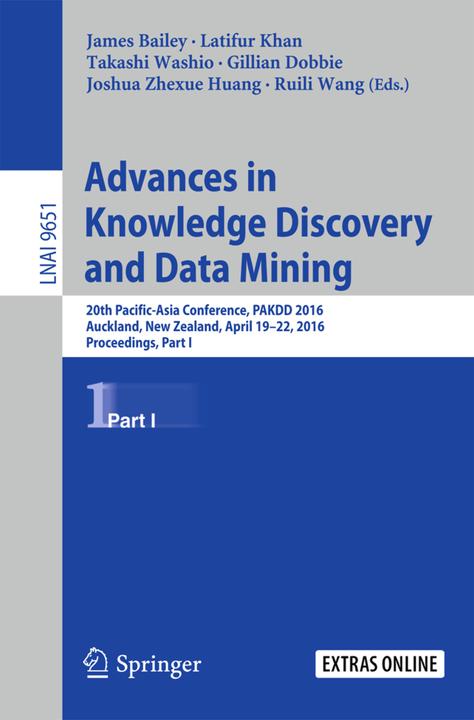 Energie-Label Advances in Knowledge Discovery and Data Mining (James Bailey, Latifur Khan, Takashi Washio, Ruili Wang, Gill Dobbie, Joshua Zhexue Huang, 2016)