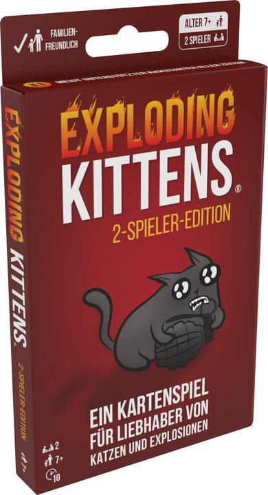 Image du produit Exploding Kittens Édition 2 joueurs (Allemand)
