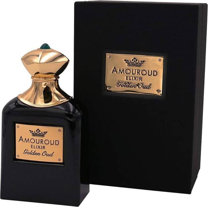 Amouroud Elixir Golden Oud Extrait de Parfum 75ml 2.5oz (Eau de Parfum, 75 ml)